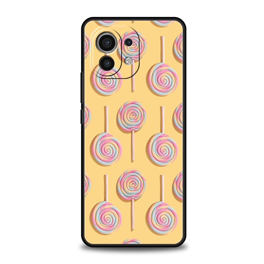 Phone Case For Xiaomi Mi 15 14 14T 13T 12T Pro 12 13 11 Lite 5G 11T X6 X5 Pro Soft TPU Cover Floating Liquid candy mural