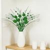 St. St. Patrick's Day Künstlicher Klee-Stecker Blume Simulierte Klee-Stange Floraler Stecker Künstliche Blumenanordnung Tischmittelstück Festival Party