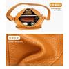 Women's Full-Grain Leather Underarm Crossbody Bag – Lightweight Versatile Mini Purse Multi-Color for Work Office Party & Travel
