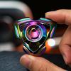 Tri Fidget Spinner Metal Hand Spinner with Steel Self-Lubricating Bearing Low Noise High Speed Focus Toy