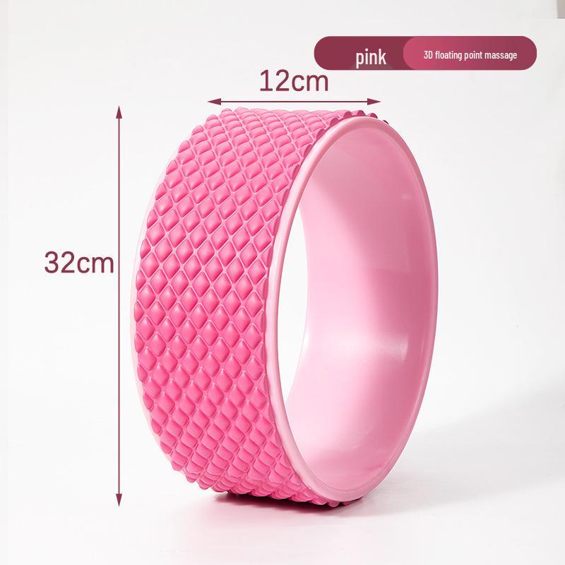 Yoga Wheel Roller for Backbends & Pilates - Beginner Fitness Equipment 32*12*10