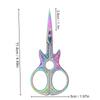 1PC Stainless Steel Vintage Scissors Guitar Pattern Tailor Scissors Hand Sewing Tools Household Scissors