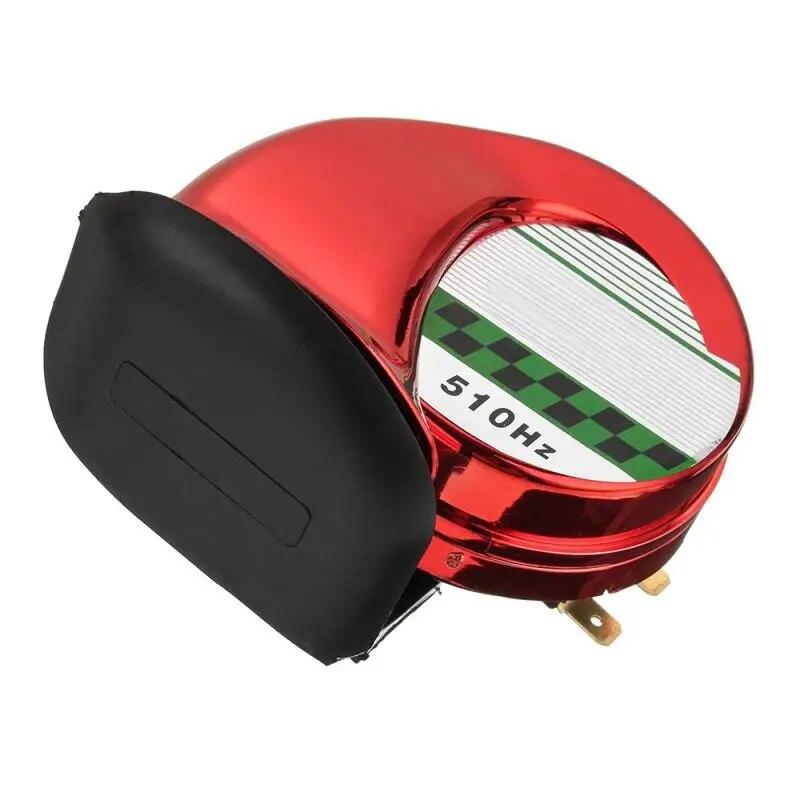 1/2/3PCS Waterproof DC 130db Motorcycle Snail Air Horn Siren Super Loud For Car Truck Motorbike Universal