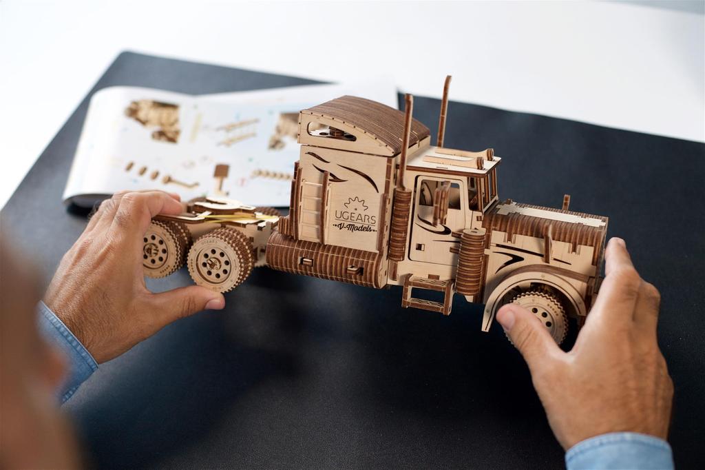 Ugears Heavy Boy Truck 70056 Wooden Toy 3D Puzzle VM-03;
