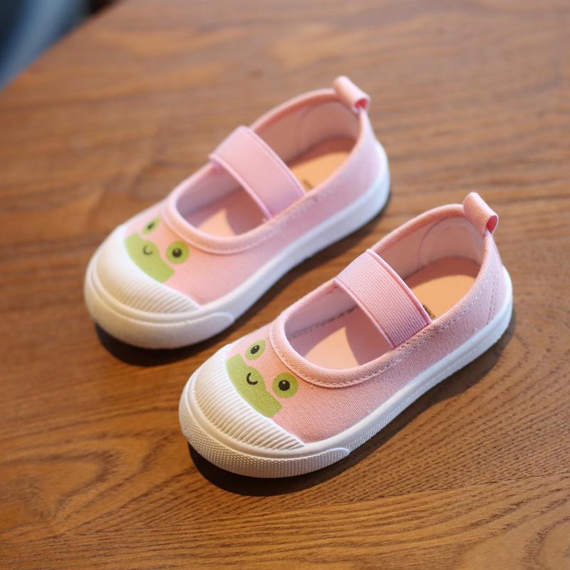 New Spring and Autumn Classmate Baby Canvas Shoes Children's Casual Shoes Fashion Boys and Girls Student Shoes