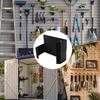 A96I-Power Tool Storage Rack Wall Mount Holder Heavy Duty Garage Storage Organizer For Electric Drill Hammer Utility Stand