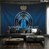 Custom Name,Club Brugge KV Wall Tapestry, Aesthetic Printed Fabric Blanket, Suitable for Bedroom, Living Room, and Home Decor.