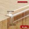 Self-Adhesive Transparent Silicone Corner Protector for Walls and Edges