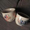110ml Hand-painted Dragon Fish Teacup Retro under Glaze Colored Tank Cup  Master Cup Coffee Mug Meditation Cup Kung Fu Teaset