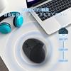 Wireless Vertical USB Medium 6 Compatible with Computers Left-Handed 2.4GHz Mouse, Battery-Powered, Quiet, Ergonomic, Wireless, Optical, 800/1200/1600