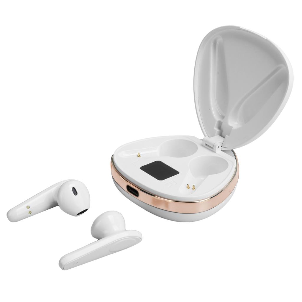 TWS Wireless Bluetooth Headset Stereo Sports Earphone Touch Control Wireless HeadsetPearl White