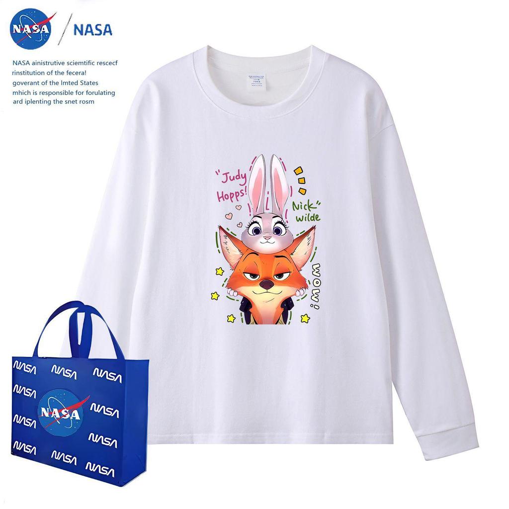 NASA Cartoon Handsome Nick & Cute Judy Patchwork Long Sleeve for Kids