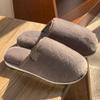 Soft Cotton Plush Winter Slippers: Warm, Non-Slip Indoor Footwear for Couples