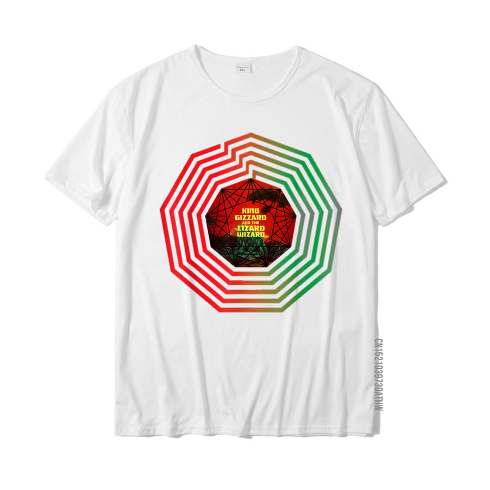 King Funny Gizzard The Lizard Gift Wizard TShirt Leisure T Shirt Cotton Mens Tshirts Leisure Funny S