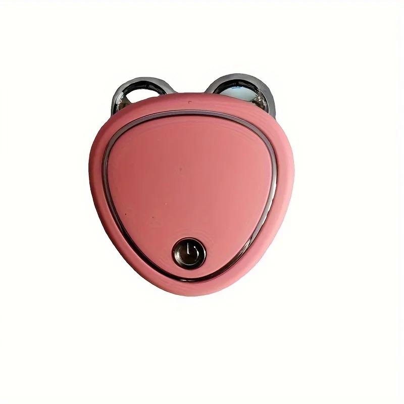 

Мини-микроэлектрический прибор для красоты лица, портативный массажер с двумя головками, для ухода за кожей, для тонкого подбородка и V-образного лица, для укрепления лица