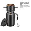Foldable Portable Coffee Filter Coffee Maker Stainless Steel Drip Coffee Tea Holder Reusable Paperless Pour Over Coffee Dripper
