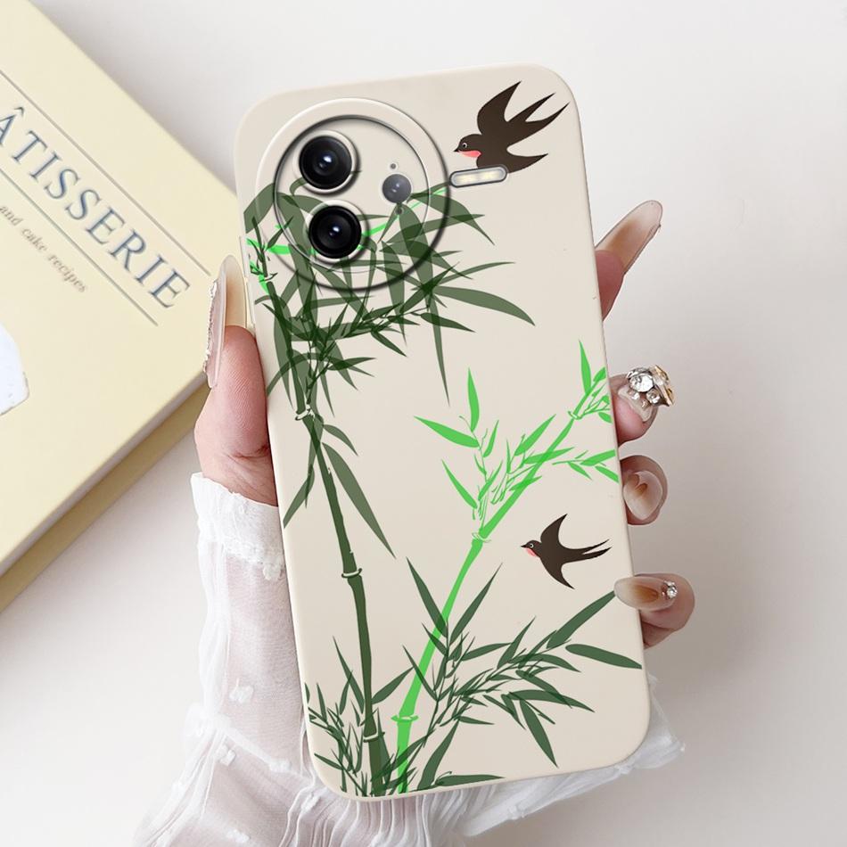 For Xiaomi Poco F7 Ultra / Poco F7 Pro Elegant Butterfly Floral Phone Case For Poco F7ultra F7Pro Soft Silicone Shockproof Cases