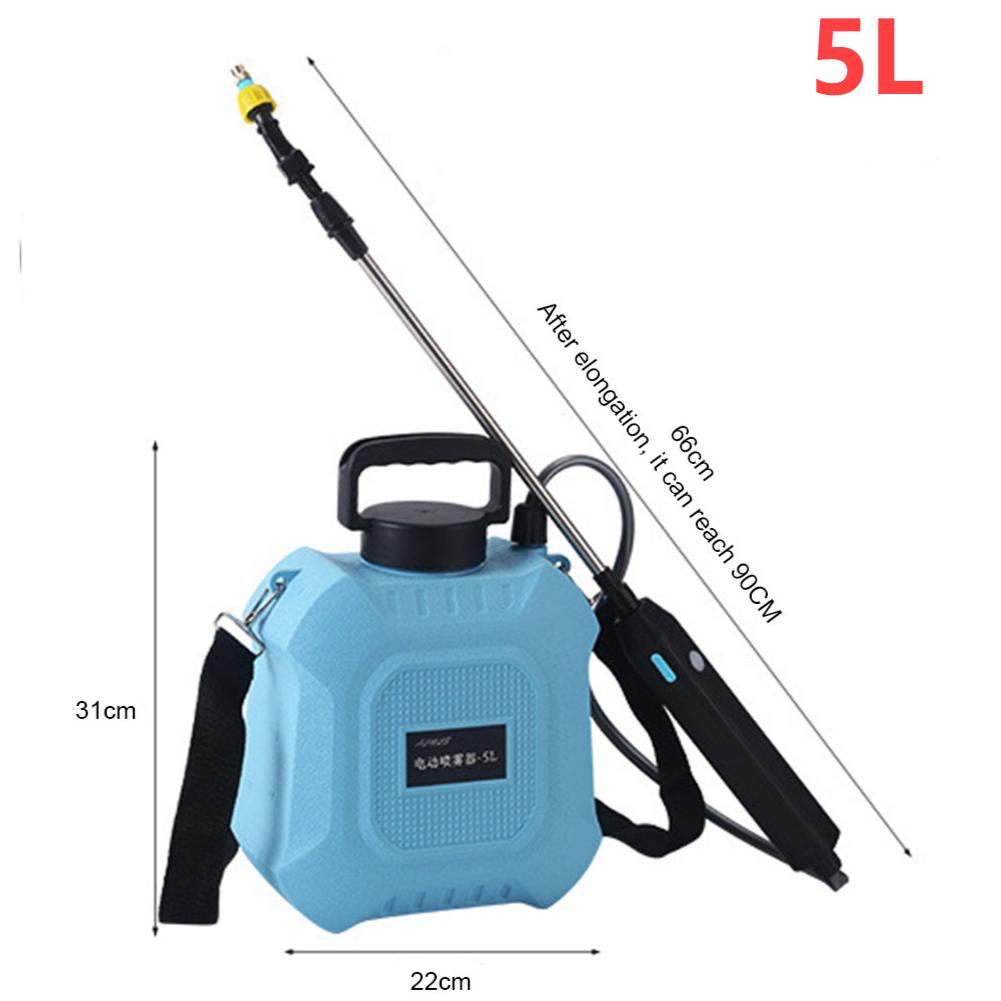 

5L/8L Electric Sprayer with USB Rechargeable Handle and Retractable Wand Garden Sprayer Plant Sprayer for Lawn Garden Cleaning