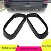 14-18 BMW X5 Dual Outlet Black Stainless Steel Exhaust Tailpipe Cover