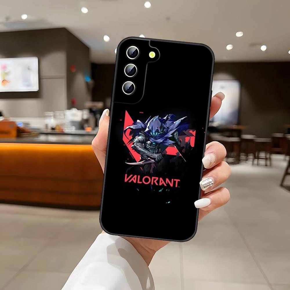 Omen V-ValorantS Game Phone Case For S25 Samsung S24 Ultra S22 S23 S20 Fe S21 Plus A54 A34 A16 A53 Back Cover