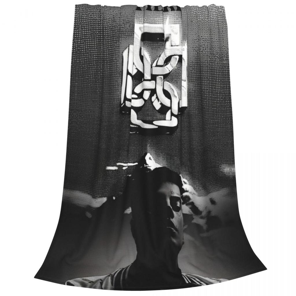 Duki Hip Hop Rapper Fleece Throw Blanket Blanket For Bed Bedroom Ultra-Soft Plush Thin Quilt