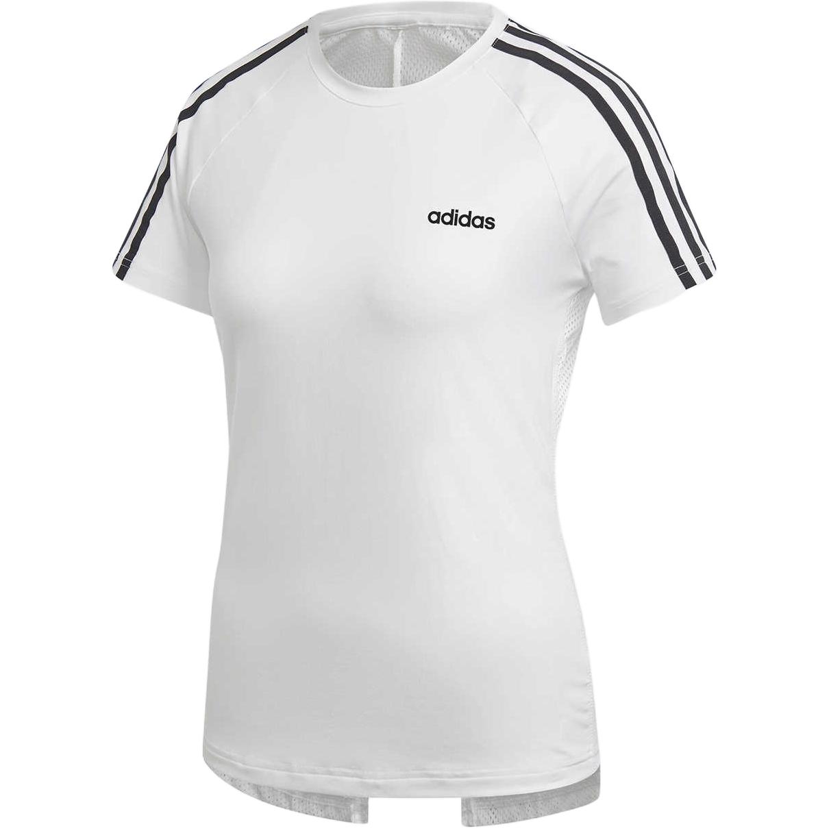 

Adidas T Shirts Women s White Crew Neck Thin Straight Fit DS8723 XXL