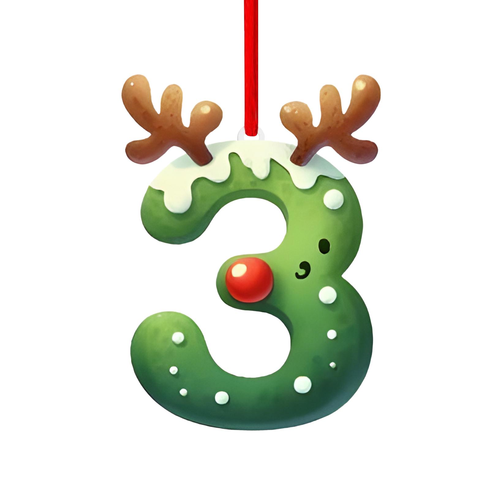 

26 букв,Рождество,Украшения,Акрил,1 One Size