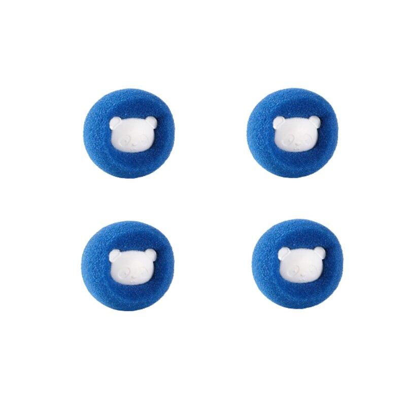

Шарики для чистки губкой для стиральной машины Anti Twinning Cleanable Adsorbable Hair Cartoon Xiong Decontaminating Washing Balls