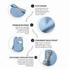 Round Zippered Crossbody Bag Large Capacity Mobile Phone Bag Classic Phone Shoulder Bag  Women Girl
