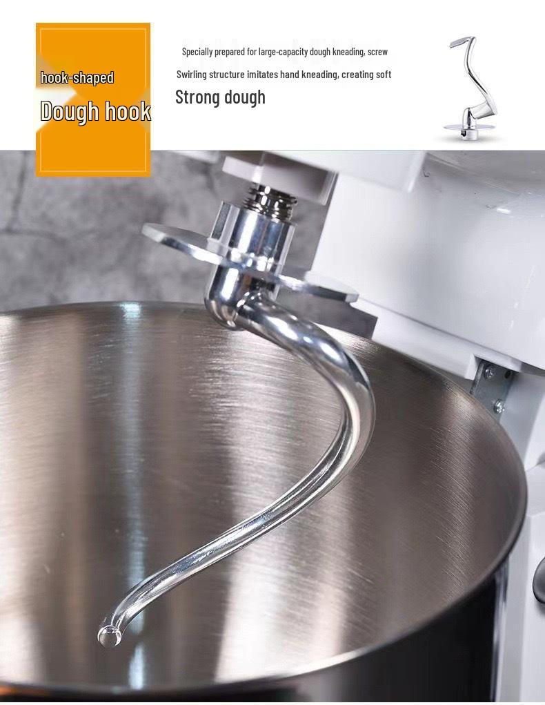 110V Multi-Function Automatic Chef Machine: Dough Kneader, Mixer, Blender, Meat Grinder, Juicer