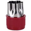 8 Pcs/Set Puzzle Fruit Vegetable Cutter Stainless Steel Shredders Slicers Star Flower Shaped Mould