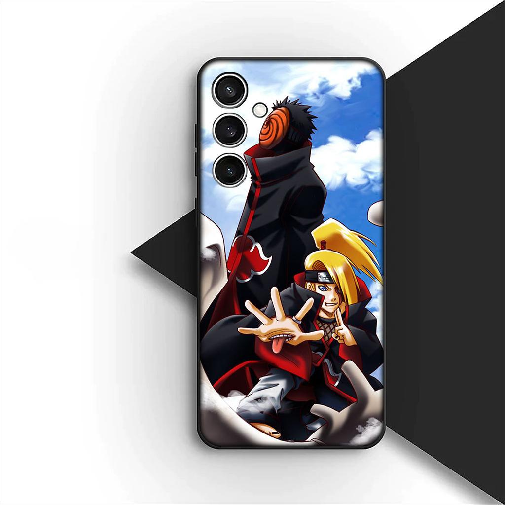 Deidara Narutos Itachi Uchiha Akatsuki Phone Case for Xiaomi Redmi Note 13 14 Pro Plus ProPlus 14C 13C Pro+ 5G Protective Cover