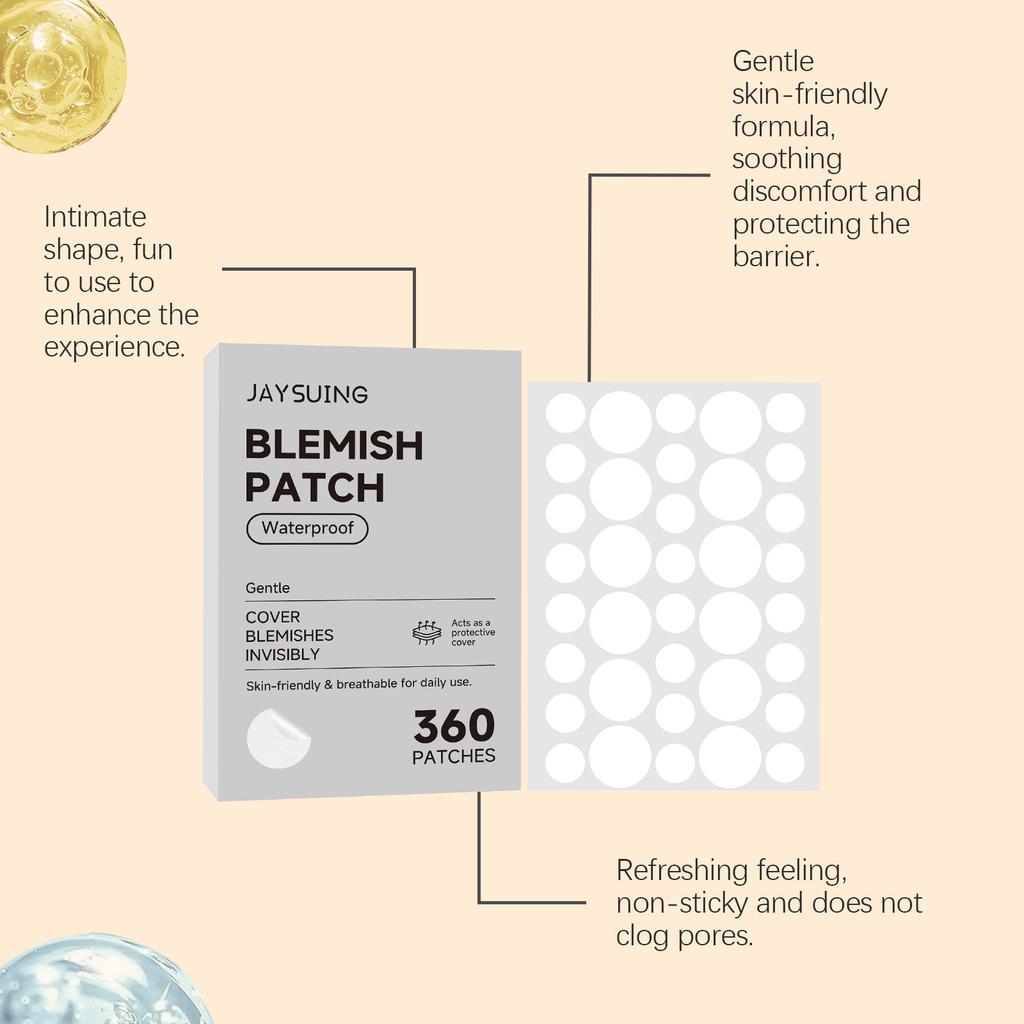 Salicylic Acid Pimple Sticker Hydrocolloid Waterproof Invisible Spot Cover Protector Panthenol Soothing Face Dot Korean Skincare