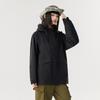 Removable Down Liner Jacket Men Women Waterproof Windproof Outdoor Travel Coat With Detachable Hood