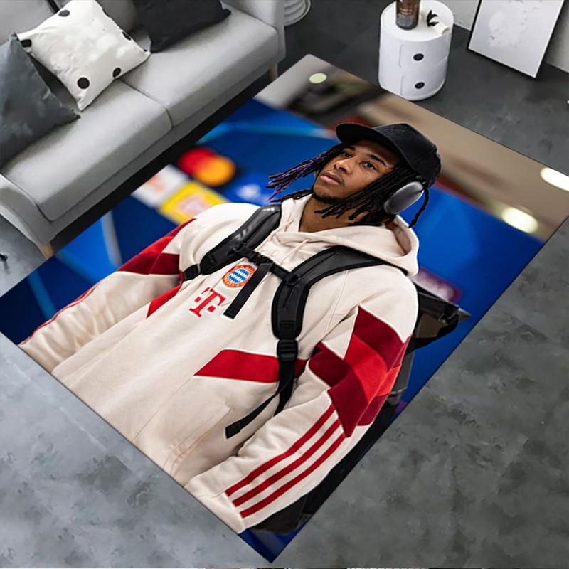 2025 New Michael Olise Carpet Rug for Living Room Bedroom Home Sofa Decoration,Kids play Non-slip Floor Mat