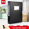 M&G A4 PP File Box with Snap Closure