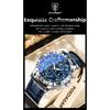 POEDAGAR Original Military Man Wristwatch Waterproof Luminous Chronograph Leather Strap Watches for Men Quartz Watch Reloj