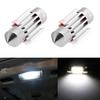 2Pcs 31Mm 4014 12Smd C5W Car Led Light Canbus Dome Interior Reading Lamp