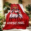 Football team.C Pattern Blanket for Home Decoration, Bed, Sofa, Car Travel, Camping, Suitable for All Seasons, Birthday Christmas Gift