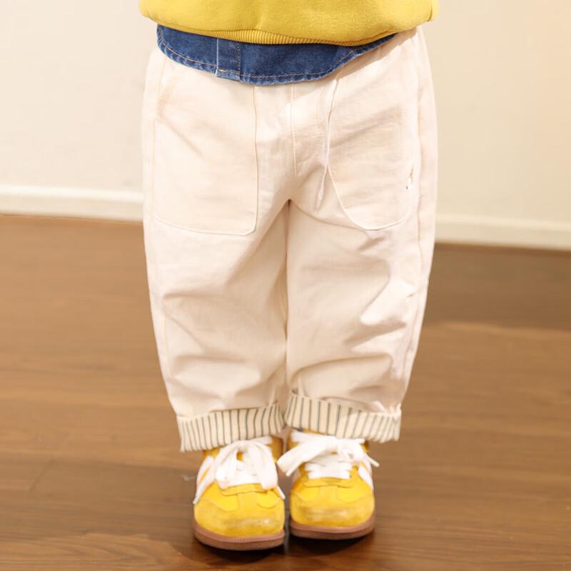 LUSON Baby & Toddler Boys Autumn Cotton Cargo Pants 120