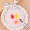 Nail Art Palette Resin Large Bowknot Pearl Diamond Nail Art Display Board Japanese-style Nail Art