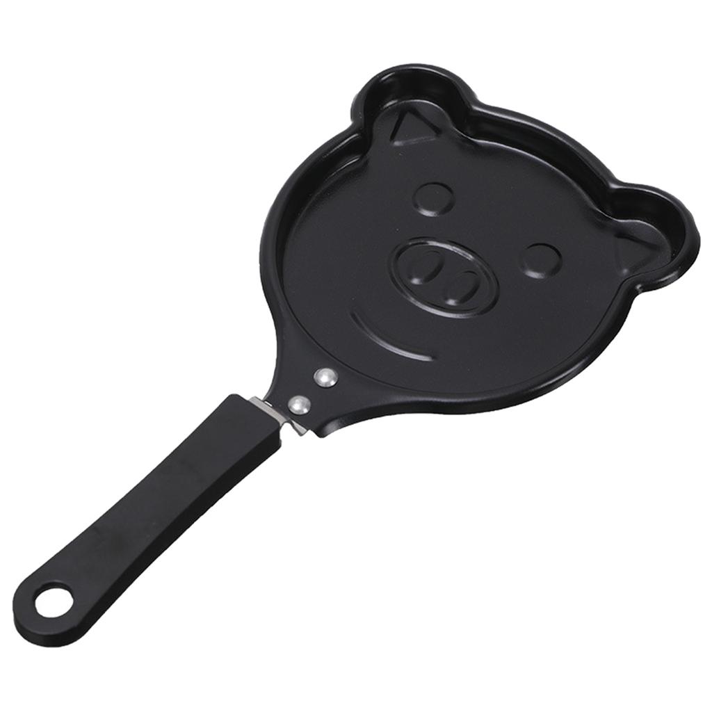 Mini Bratkochgeschirr Eier Bratpfanne Eisenmaterial Eierbratpfanne Küchenkochzubehör für einfaches Frühstückskochen