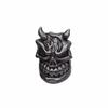 Brass Devil Skull Head Knife Beads Edc Outdoor Flashlight Woven Lanyard Charms Punk Diy Paracord Bracelets Pendants Accessories