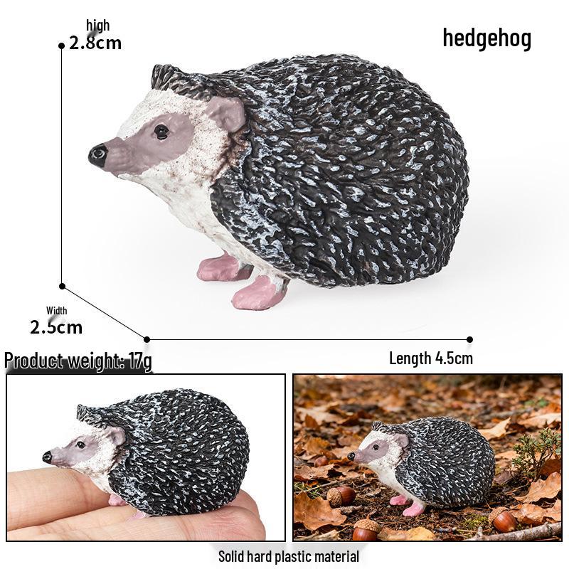 Animal Model Set: Lion, Tiger, Elephant, Panda, Giraffe, Hippo, Rhino, Sheep