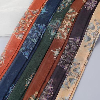 Restored Color Grape Blossom Bird Butterfly Hanfu Hairband