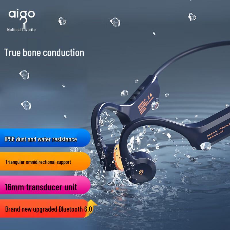 Aigo G03 Bone Conduction Bluetooth Sports Headphones