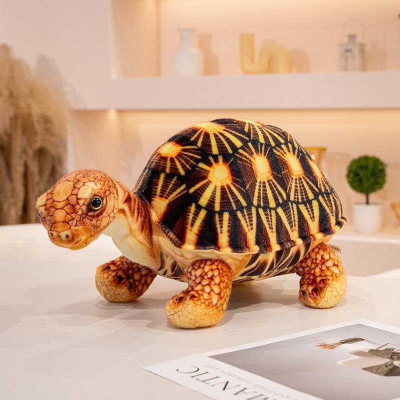 Имитация рептилии, кукла-черепаха, плюшевая игрушка, черепаха, кукла бразильской черепахи, детская успокаивающая тряпичная кукла 30cm（0.18kg）