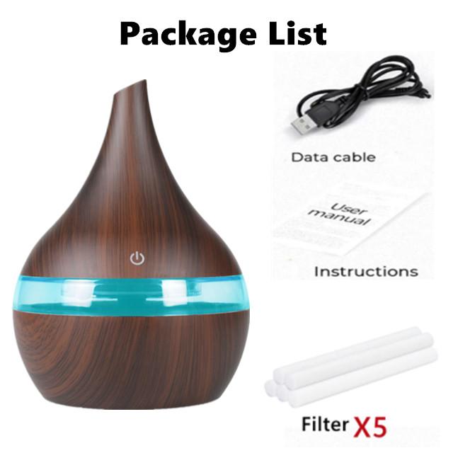 300ml Humidifier Home Aromatherapy Diffuser Air Appliance Vaporizer Evaporator Environment Aromatizer Aroma Humidifiers Room