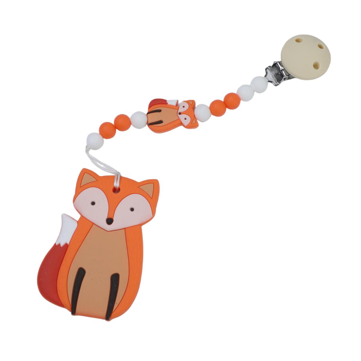 

Non-Toxic Teethingtoys For Baby Silicone Baby Teethers With Pacifier Clip Chain Silicone Beads Teether Toy Infant Teether Pain Relief Toys