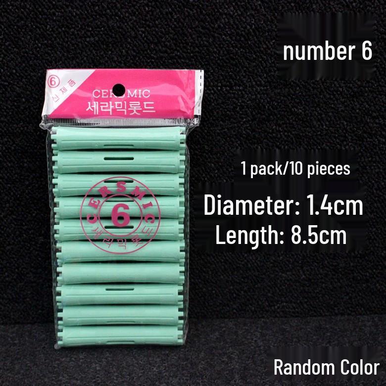 Thickened Curling Practice Rods: Pear Flower Hollow Cold Wave Rods for Textured Hairdressing